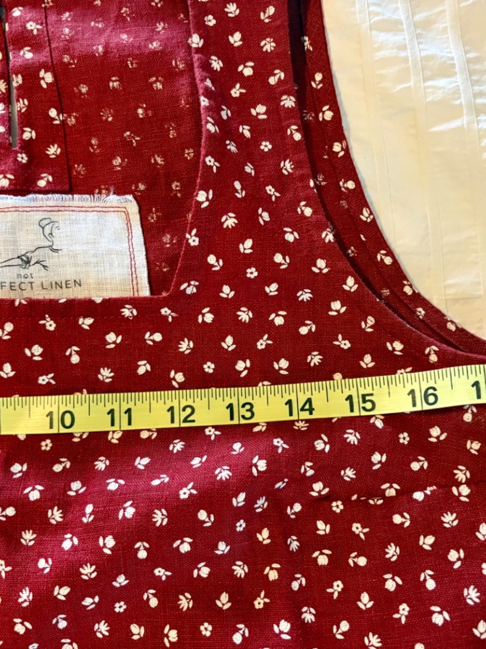 notPERFECTLINEN bay top - Picture 5 of 5